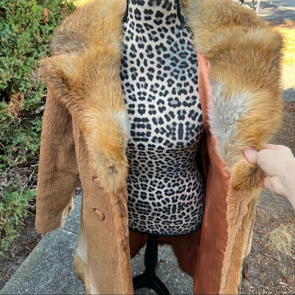 Vintage Genuine Kangaroo Fur Coat Seymour’s Of Collins Made In Australia M - Picture 5 of 7